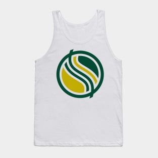 abstract circle logo design Tank Top